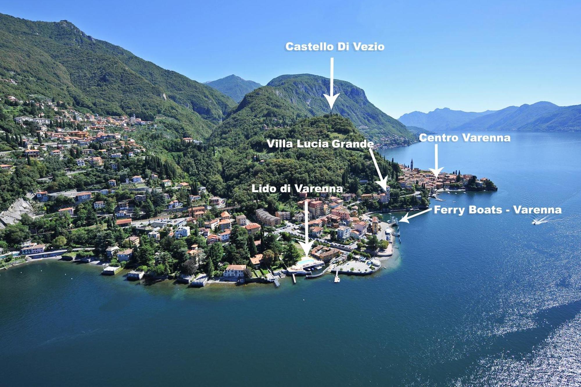 Villa Lucia Grande Varenna Kültér fotó